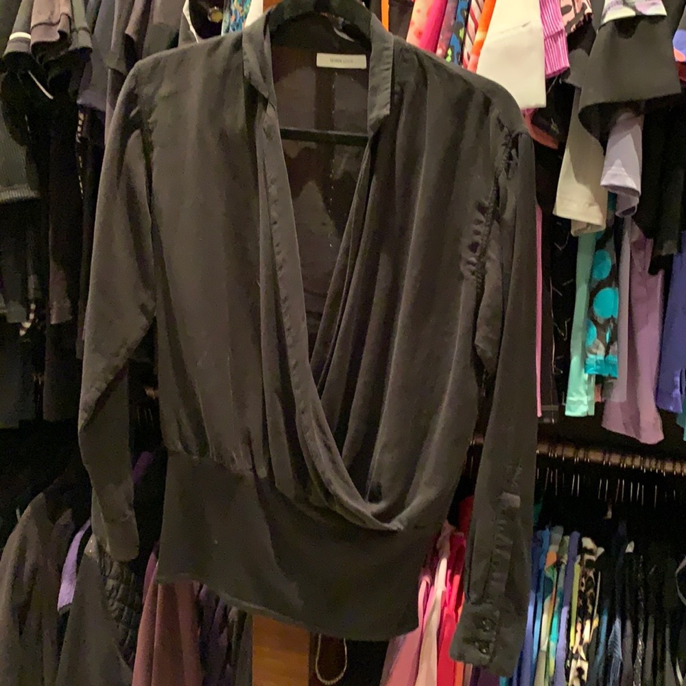 Black cotton shirt